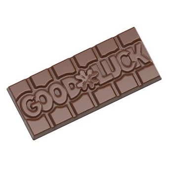 Chocolate World 45g Good Luck Tablet Mould